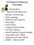 K9 Search PowerPoint PPT Presentation