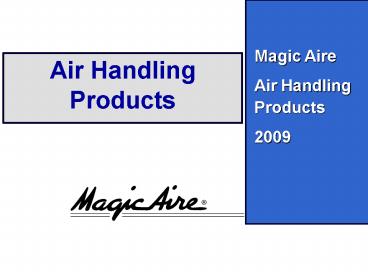 Air Handling Products