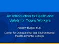 An Introduction to Health and Safety for Young Workers PowerPoint PPT Presentation