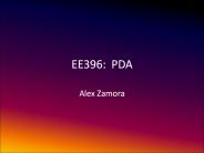 EE396: PDA