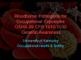 Bloodborne Pathogens for Occupational Exposures OSHA 29 CFR 1910.1030 General Awareness PowerPoint PPT Presentation