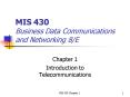 MIS 430 Business Data Communications and Networking 8E PowerPoint PPT Presentation