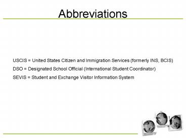 Abbreviations