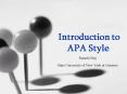 Introduction to APA Style PowerPoint PPT Presentation