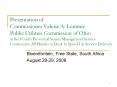 Presentation of Commissioner Valerie A. Lemmie Public Utilities Commission of Ohio at the Fourth Pro PowerPoint PPT Presentation