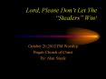 Lord, Please Dont Let The Stealers Win PowerPoint PPT Presentation