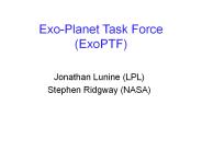 Exo-Planet Task Force (ExoPTF)