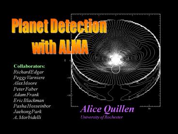 Collaborators: Richard Edgar