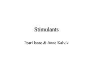 Stimulants