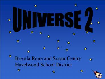 Brenda Rone and Susan Gentry