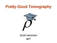 PrettyGood Tomography