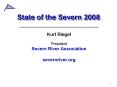 State of the Severn 2008 PowerPoint PPT Presentation
