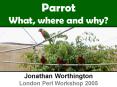 Parrot What, where and why PowerPoint PPT Presentation
