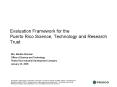 Evaluation Framework for the Puerto Rico Science, Technology and Research Trust PowerPoint PPT Presentation