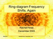 Ringdiagram Frequency Shifts, Again
