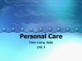 Personal Care PowerPoint PPT Presentation