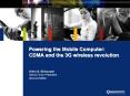 Powering the Mobile Computer: CDMA and the 3G wireless revolution PowerPoint PPT Presentation