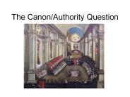 The%20Canon/Authority%20Question