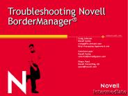 Troubleshooting Novell BorderManager