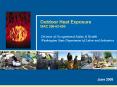 Outdoor Heat Exposure WAC 29662095 PowerPoint PPT Presentation