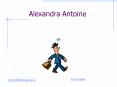 Alexandra Antoine PowerPoint PPT Presentation