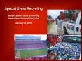 Special Event Recycling PowerPoint PPT Presentation