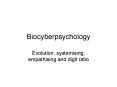 Biocyberpsychology PowerPoint PPT Presentation
