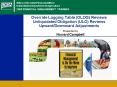 Override Logging Table OLOG Reviews Unliquidated Obligation ULO Reviews UpwardDownward Adjustments PowerPoint PPT Presentation