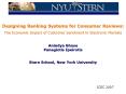 Designing Ranking Systems for Consumer Reviews: The Economic Impact of Customer Sentiment in Electro PowerPoint PPT Presentation