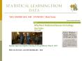 STATISTICAL LEARNING FROM DATA 'LIES, DAMNED LIES, AN PowerPoint PPT Presentation