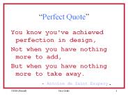 Perfect Quote