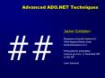 Advanced ADO.NET Techniques PowerPoint PPT Presentation