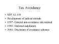 Tax Avoidance PowerPoint PPT Presentation