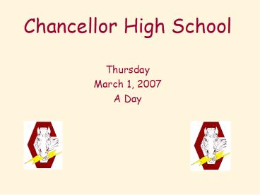 Chancellor High School
