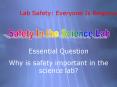 Safety In the Science Lab PowerPoint PPT Presentation