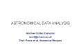 ASTRONOMICAL DATA ANALYSIS PowerPoint PPT Presentation