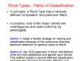 Rock Types Perils of Classification PowerPoint PPT Presentation