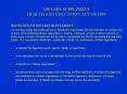 DIETARY SUPPLEMENT HEALTH AND EDUCATION ACT OF 1994 PowerPoint PPT Presentation