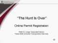 The Hunt Is Over PowerPoint PPT Presentation