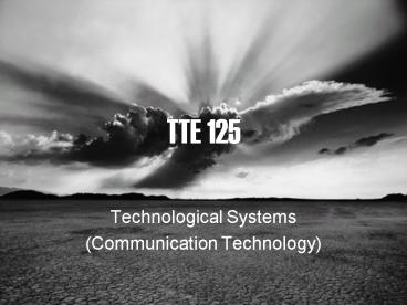 TTE 125