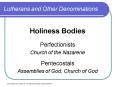 Lutherans and Other Denominations PowerPoint PPT Presentation