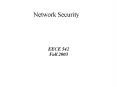 Network Security PowerPoint PPT Presentation