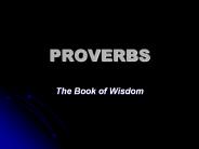 PROVERBS