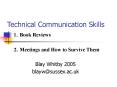 Technical Communication Skills PowerPoint PPT Presentation