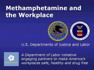 Methamphetamine and the Workplace