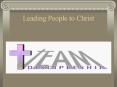 Leading People to Christ PowerPoint PPT Presentation
