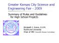 Greater Kansas City Science and Engineering Fair 2009 PowerPoint PPT Presentation
