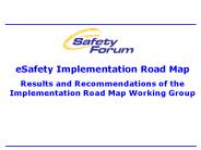 To develop regularly reviewed road map which focuse