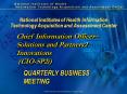National Institutes of Health Information Technology Acquisition and Assessment Center PowerPoint PPT Presentation