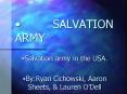 SALVATION ARMY PowerPoint PPT Presentation